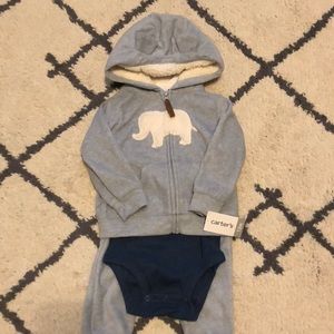 Carters 3-piece onesie set